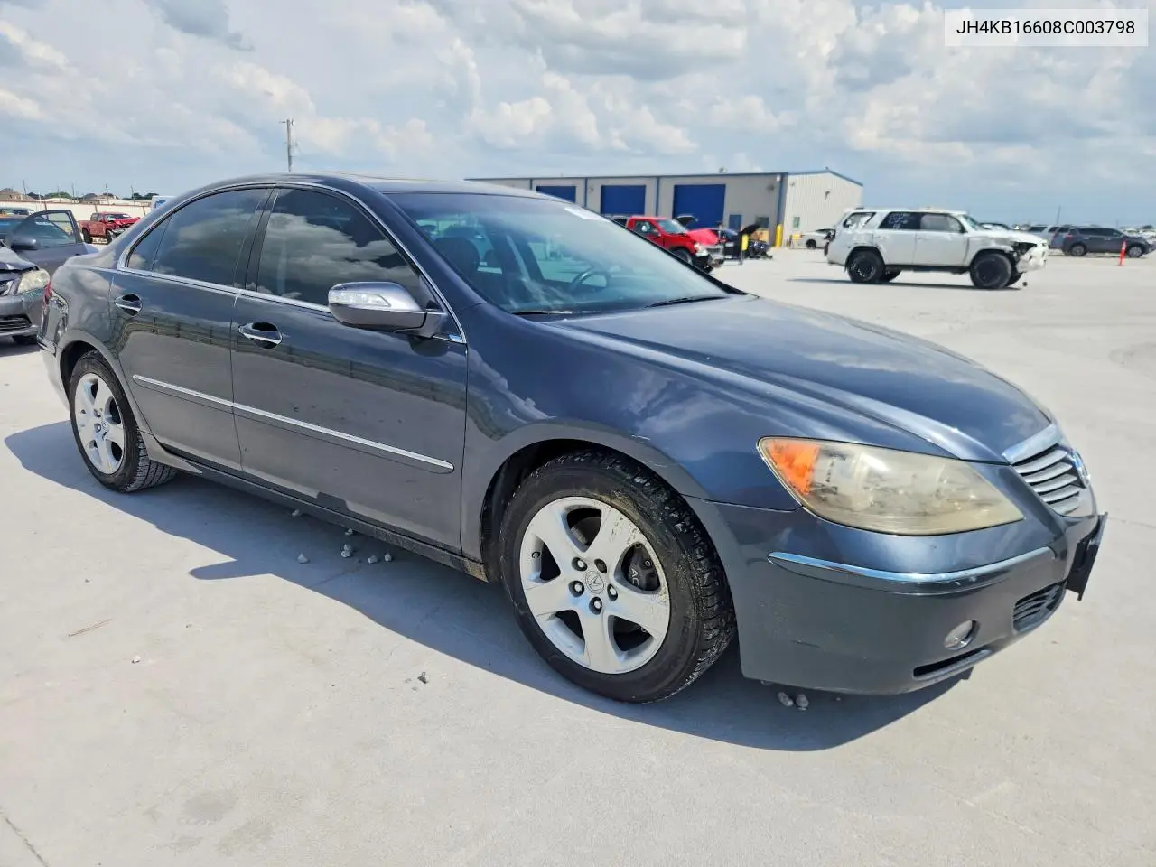 2008 Acura Rl VIN: JH4KB16608C003798 Lot: 55823976