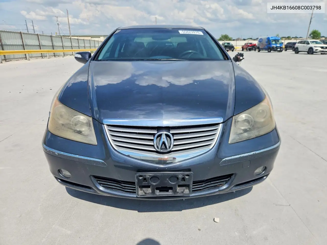2008 Acura Rl VIN: JH4KB16608C003798 Lot: 55823976