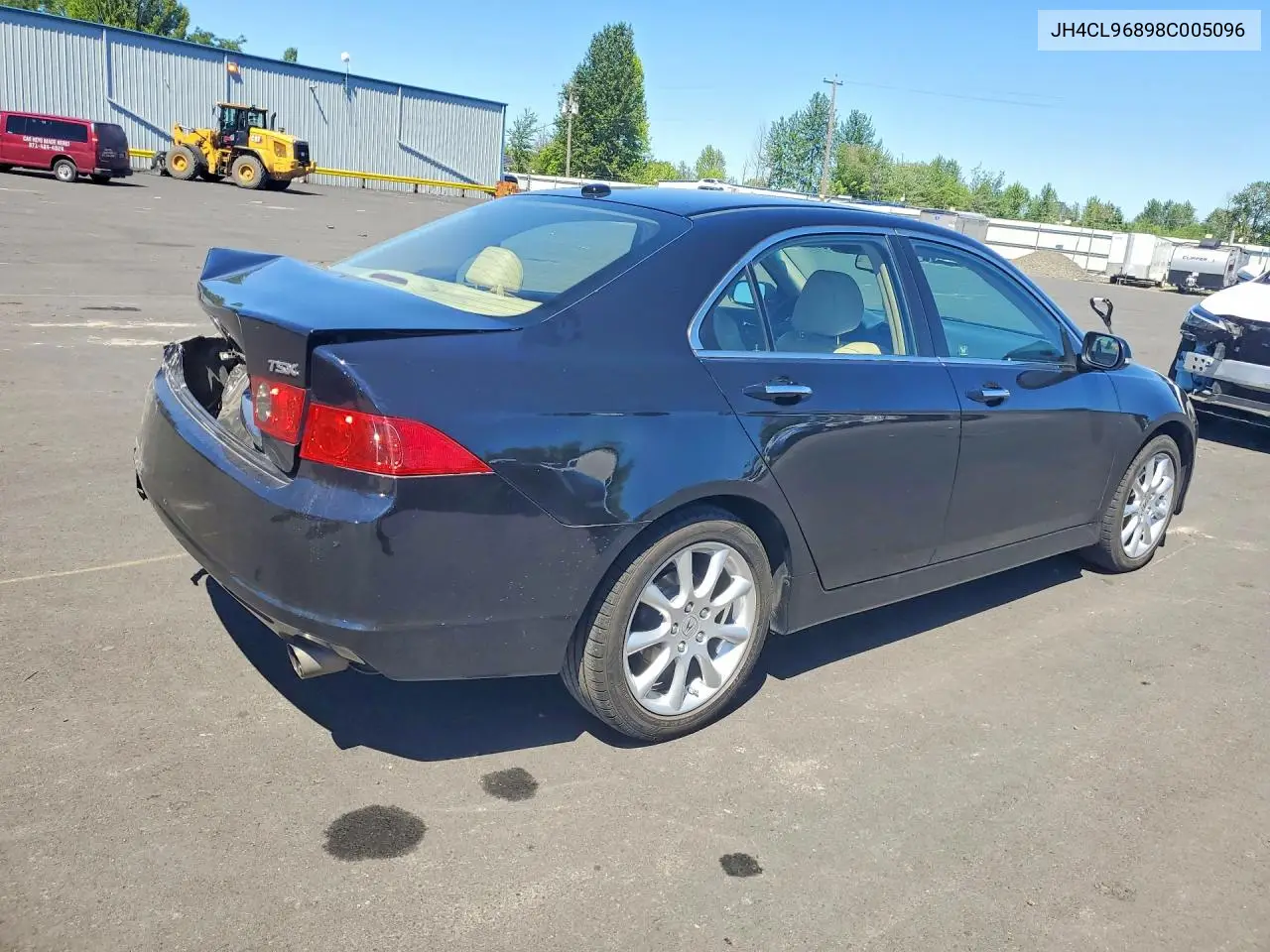 2008 Acura Tsx VIN: JH4CL96898C005096 Lot: 57366486