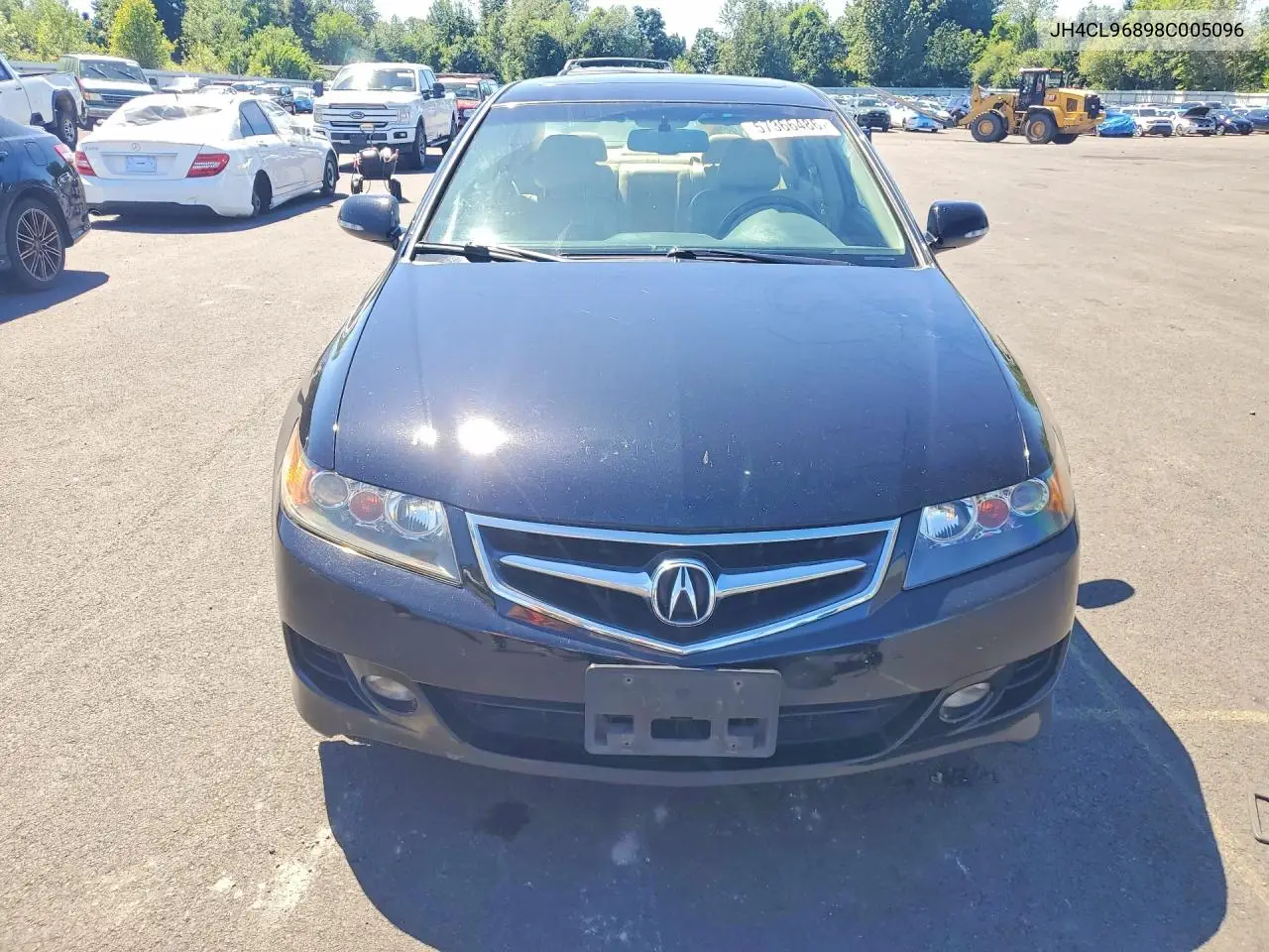 2008 Acura Tsx VIN: JH4CL96898C005096 Lot: 57366486