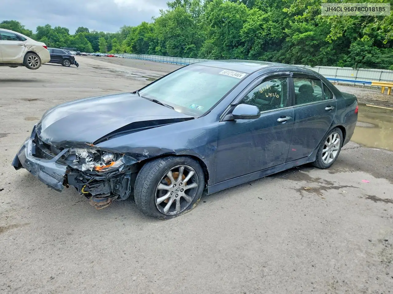 2008 Acura Tsx VIN: JH4CL96878C018185 Lot: 58121346