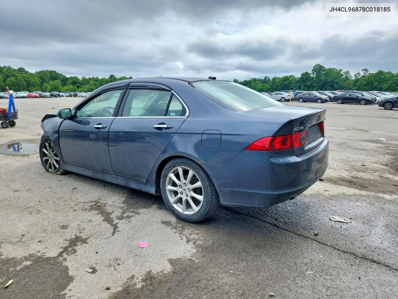 2008 Acura Tsx VIN: JH4CL96878C018185 Lot: 58121346