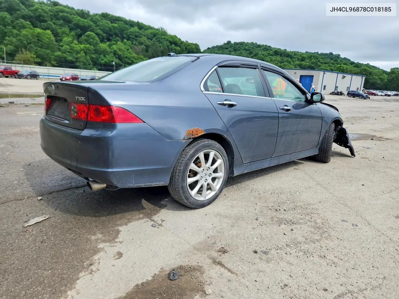 2008 Acura Tsx VIN: JH4CL96878C018185 Lot: 58121346