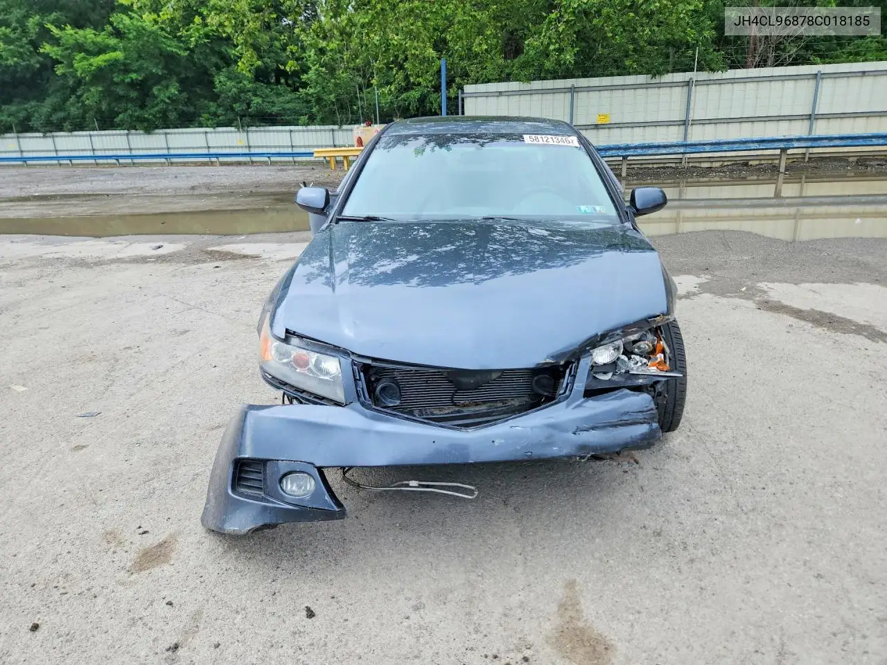 2008 Acura Tsx VIN: JH4CL96878C018185 Lot: 58121346
