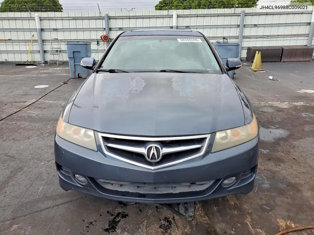 2008 Acura Tsx VIN: JH4CL96988C009021 Lot: 58560596