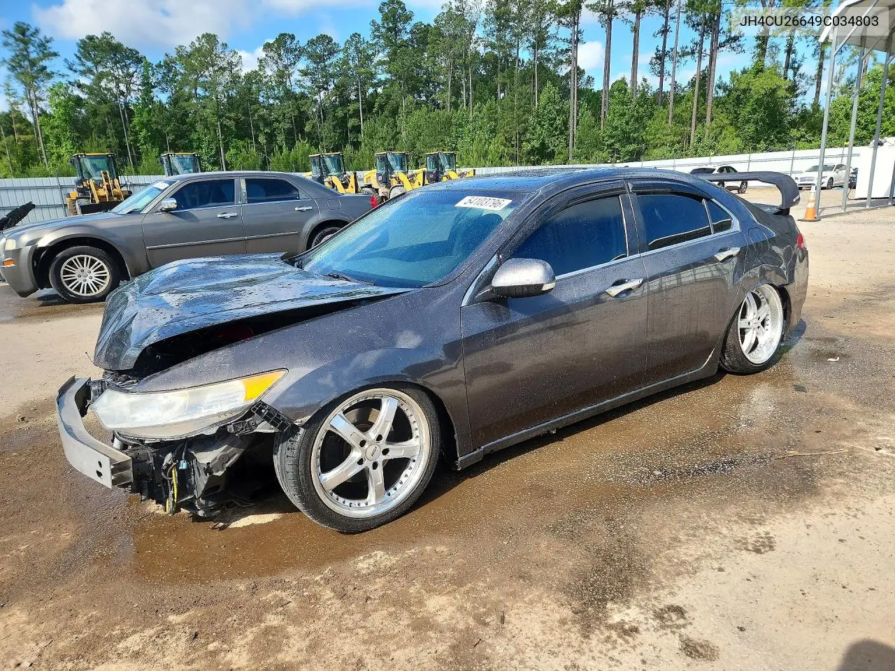 2009 Acura 3.2Cl VIN: JH4CU26649C034803 Lot: 54103796