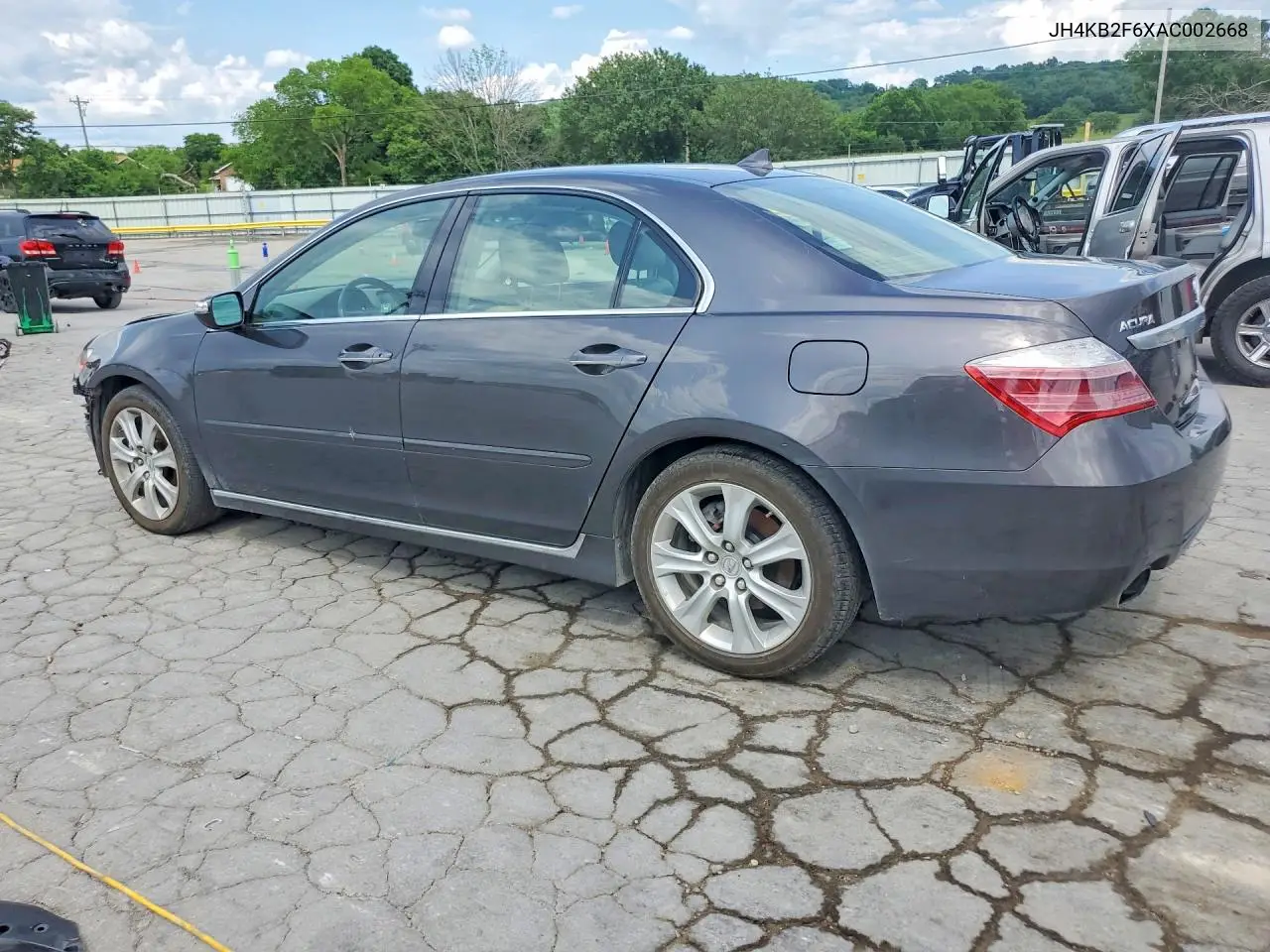 2010 Acura Rl VIN: JH4KB2F6XAC002668 Lot: 55401276