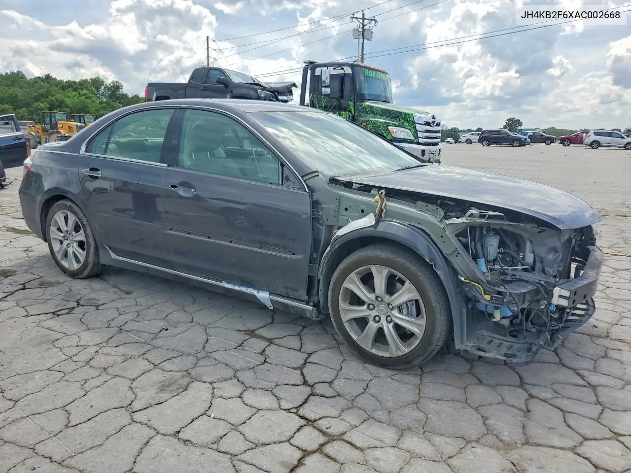 2010 Acura Rl VIN: JH4KB2F6XAC002668 Lot: 55401276