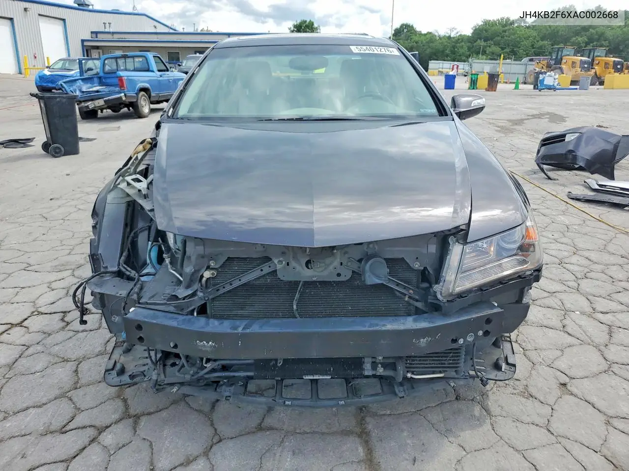 2010 Acura Rl VIN: JH4KB2F6XAC002668 Lot: 55401276