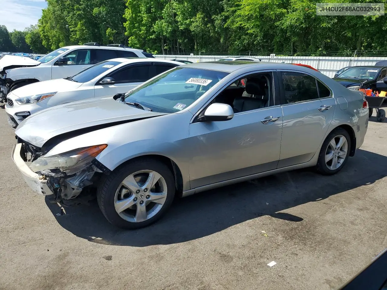 2010 Acura Tsx VIN: JH4CU2F68AC032993 Lot: 56080336