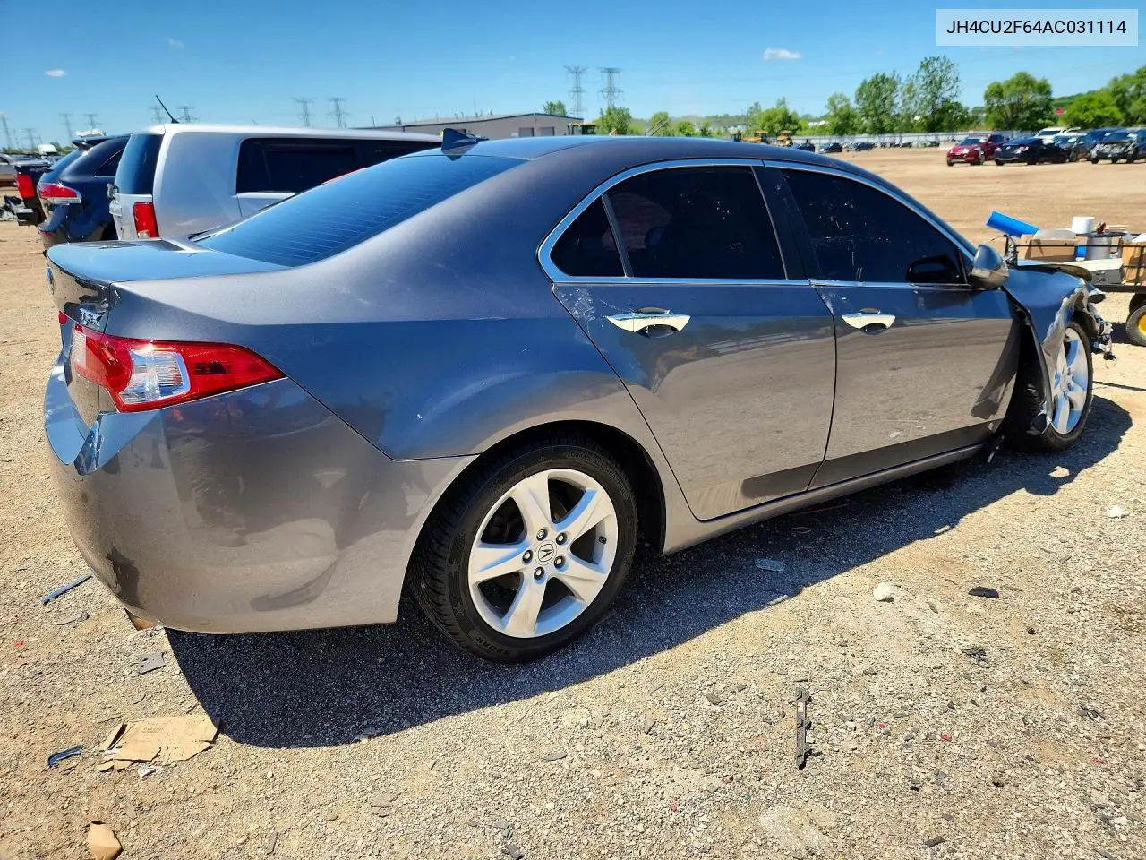 2010 Acura Tsx VIN: JH4CU2F64AC031114 Lot: 56547316