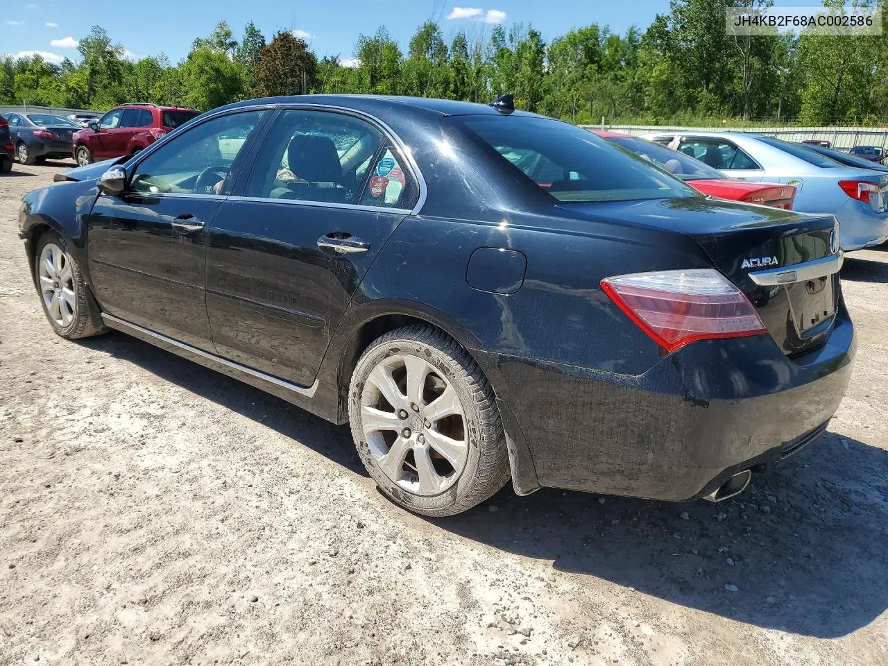 2010 Acura Rl VIN: JH4KB2F68AC002586 Lot: 56830296