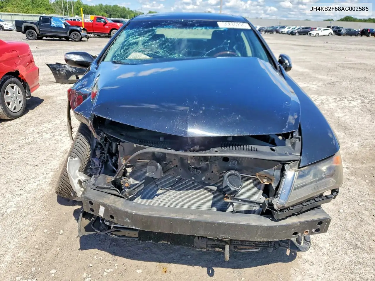 2010 Acura Rl VIN: JH4KB2F68AC002586 Lot: 56830296