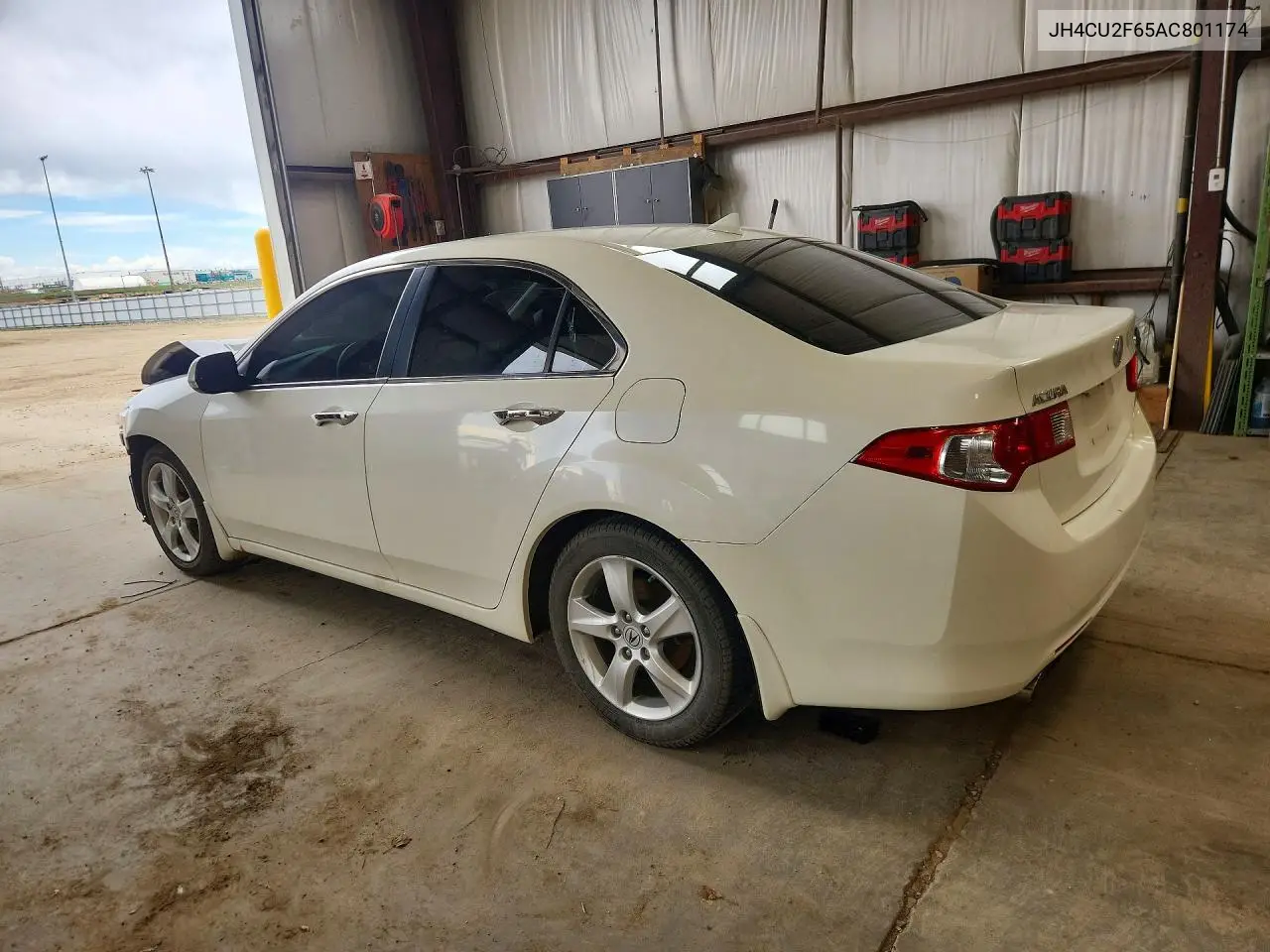 2010 Acura Tsx VIN: JH4CU2F65AC801174 Lot: 57690506
