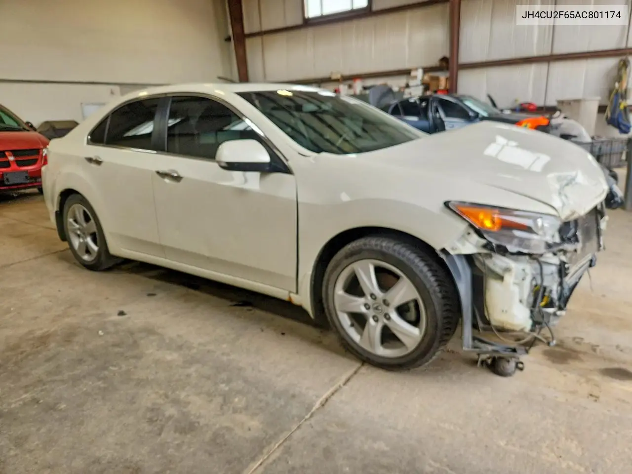 2010 Acura Tsx VIN: JH4CU2F65AC801174 Lot: 57690506
