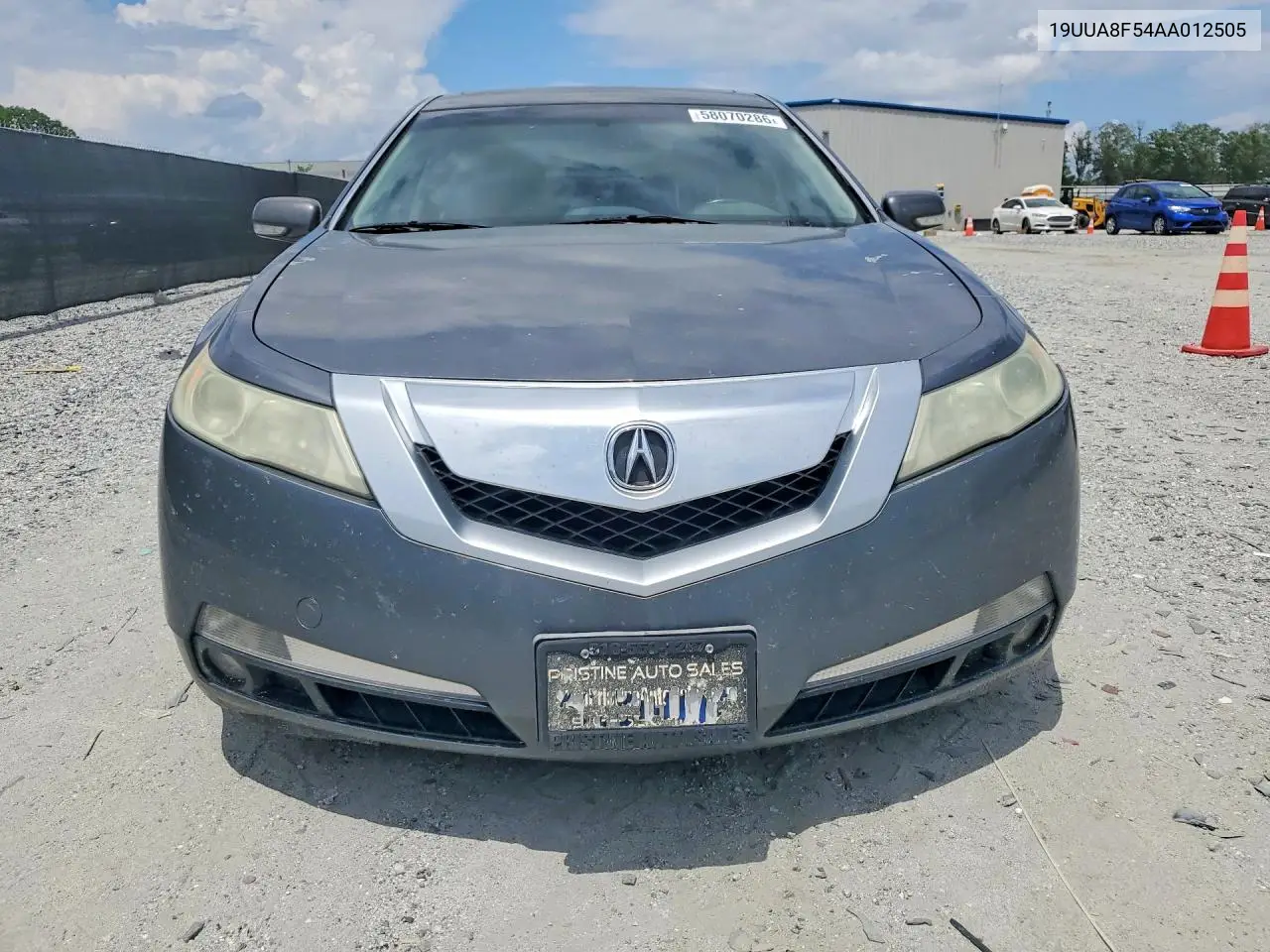 2010 Acura Tl VIN: 19UUA8F54AA012505 Lot: 58070286