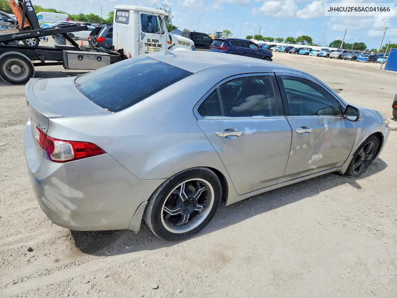 2010 Acura Tsx VIN: JH4CU2F65AC041666 Lot: 58727696