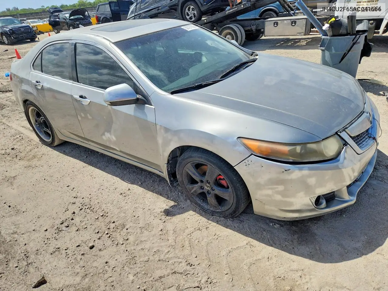 2010 Acura Tsx VIN: JH4CU2F65AC041666 Lot: 58727696