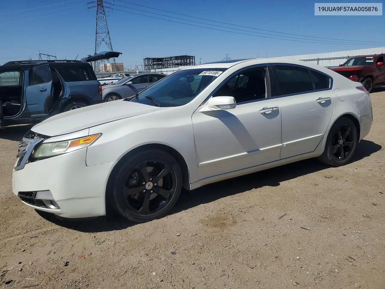 2010 Acura Tl VIN: 19UUA9F57AA005876 Lot: 59715106
