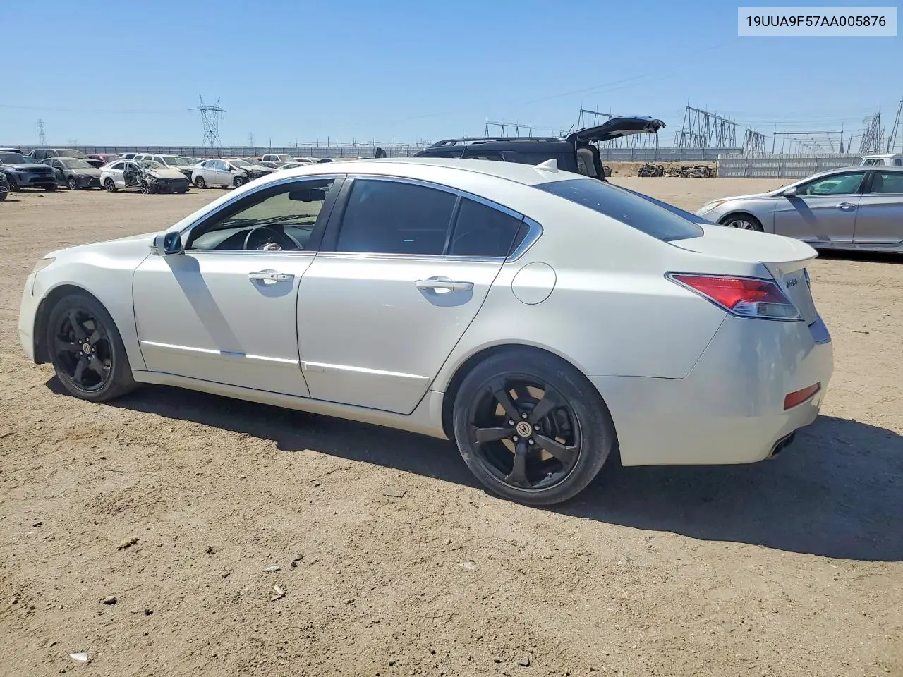2010 Acura Tl VIN: 19UUA9F57AA005876 Lot: 59715106
