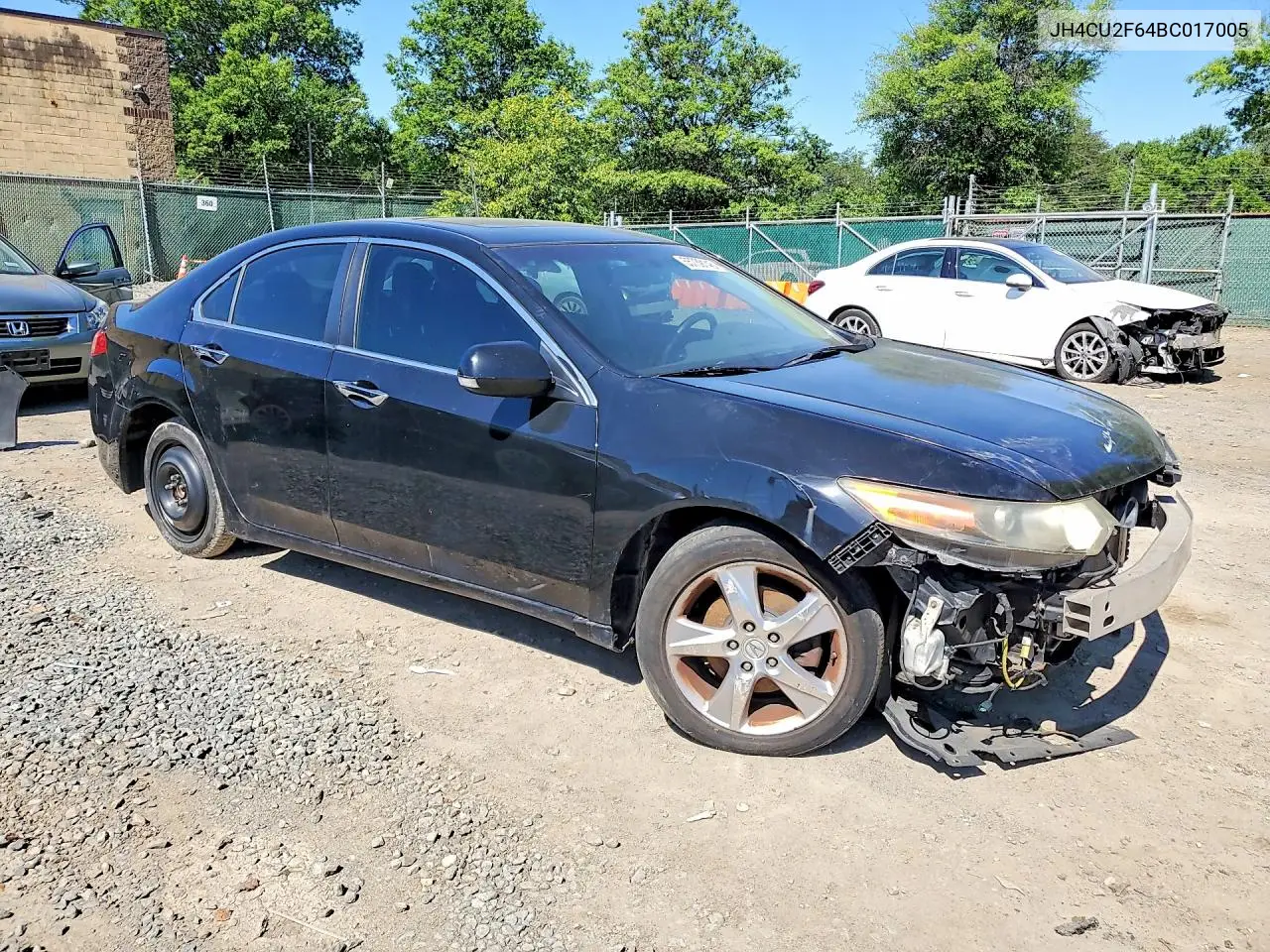 2011 Acura Tsx VIN: JH4CU2F64BC017005 Lot: 55739146