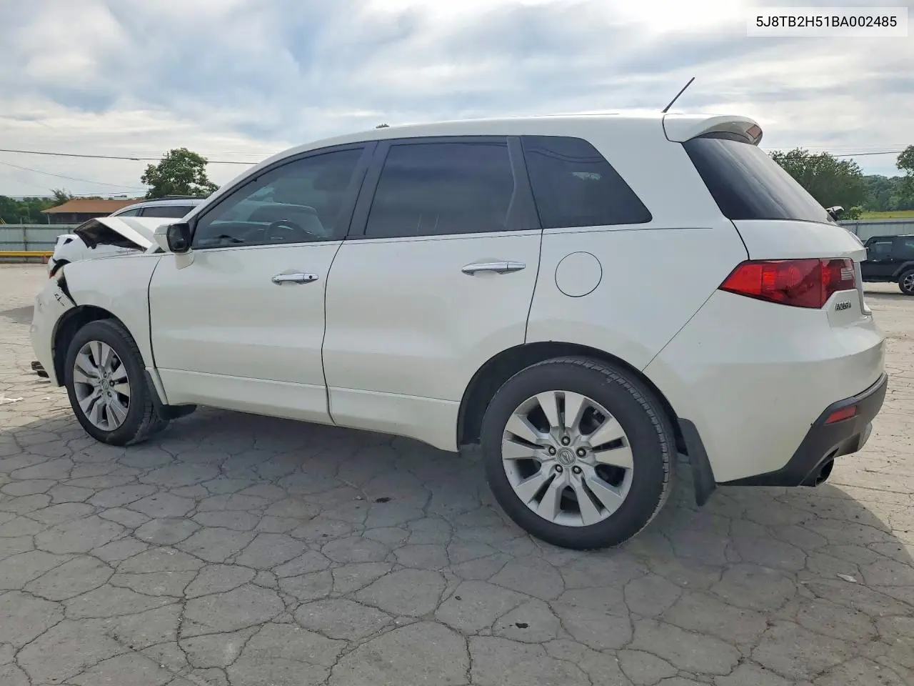 2011 Acura Rdx Technology VIN: 5J8TB2H51BA002485 Lot: 56467216