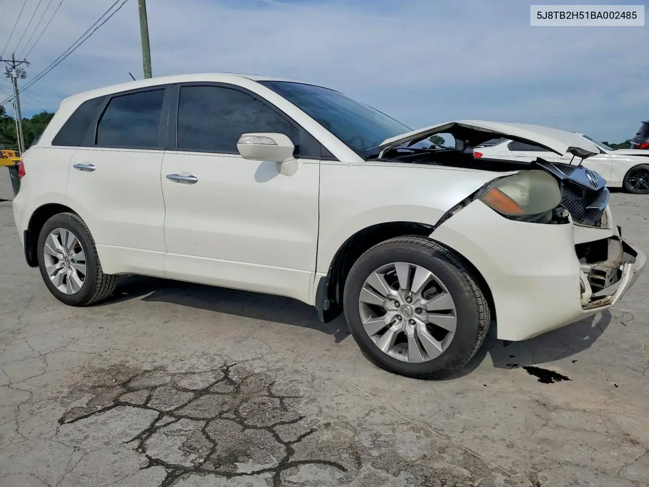2011 Acura Rdx Technology VIN: 5J8TB2H51BA002485 Lot: 56467216