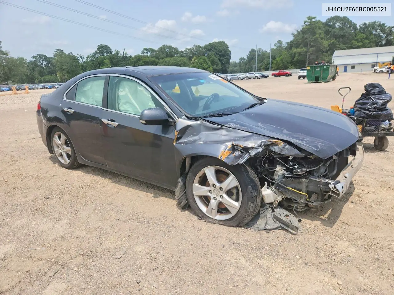 2011 Acura Tsx VIN: JH4CU2F66BC005521 Lot: 58464426