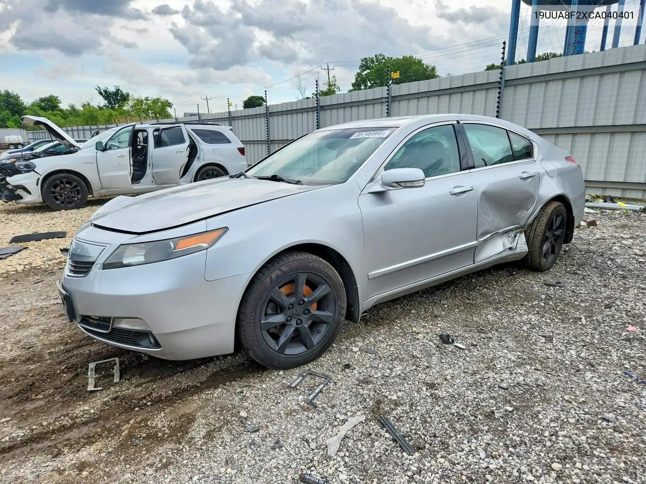 2012 Acura Tl VIN: 19UUA8F2XCA040401 Lot: 56746966