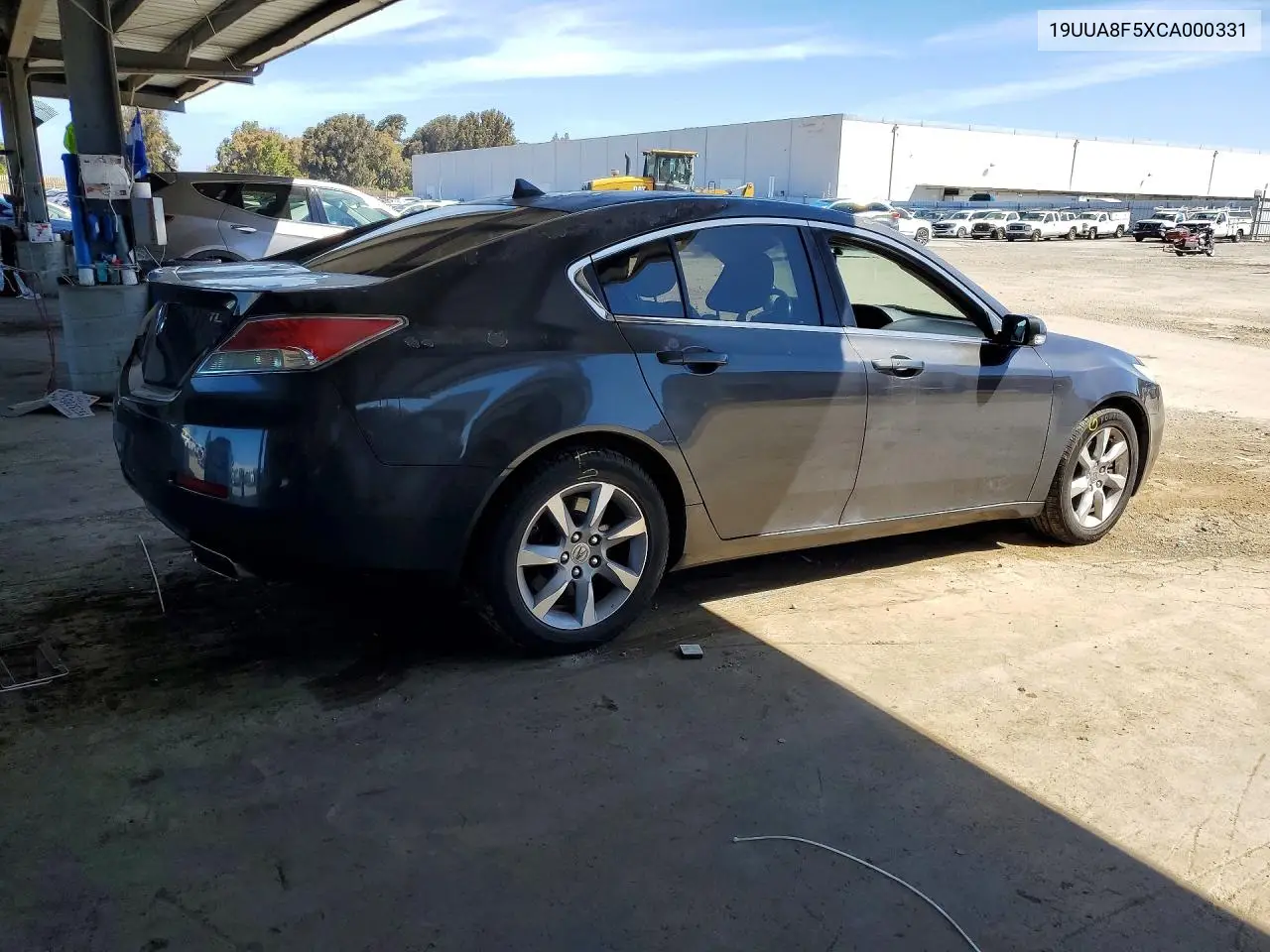 2012 Acura Tl VIN: 19UUA8F5XCA000331 Lot: 57055066