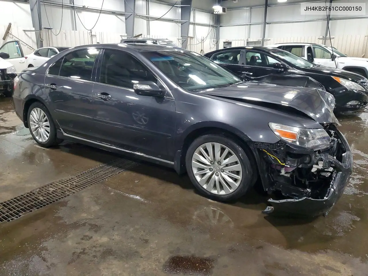 2012 Acura Rl VIN: JH4KB2F61CC000150 Lot: 57364686