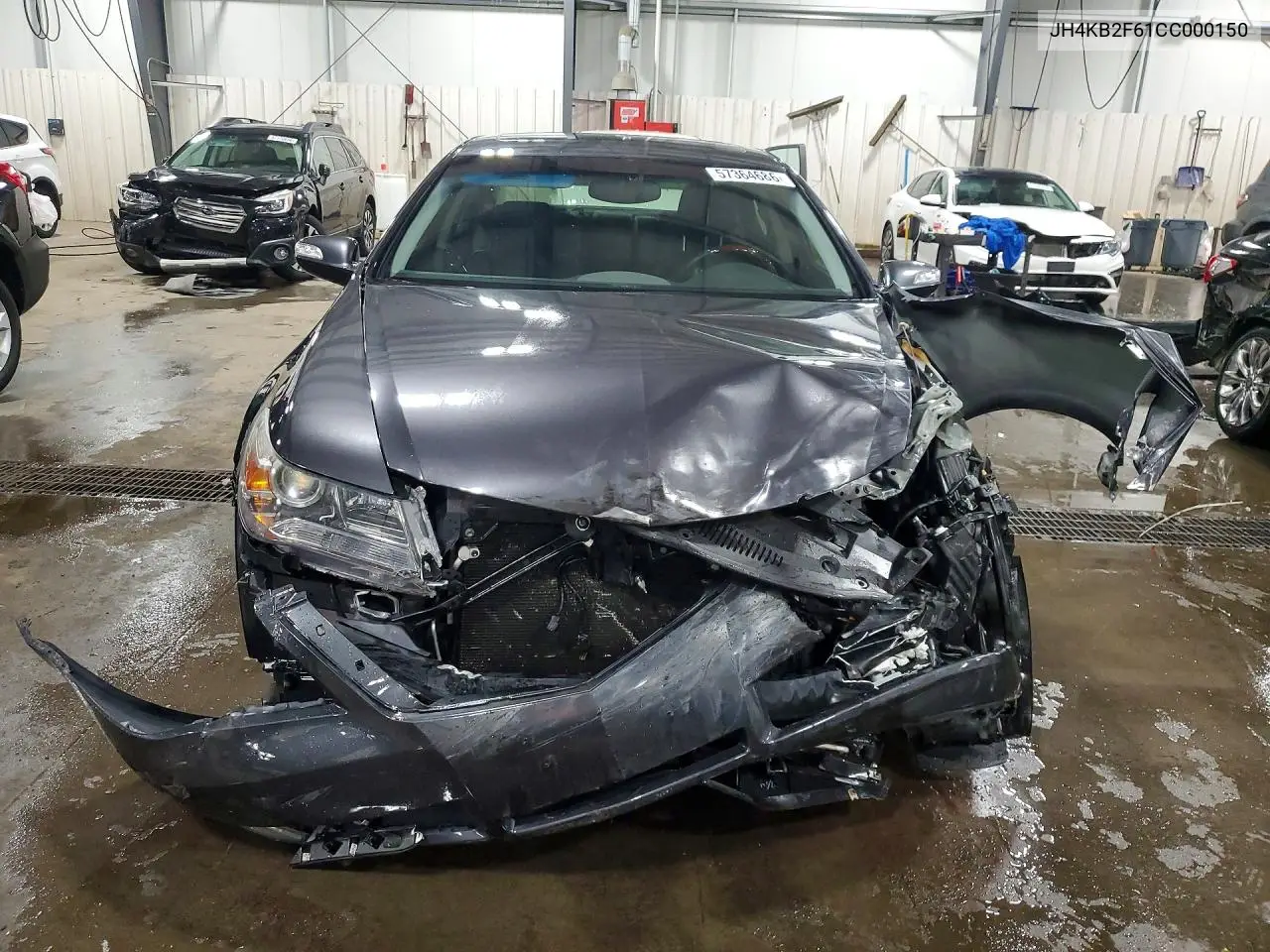 2012 Acura Rl VIN: JH4KB2F61CC000150 Lot: 57364686