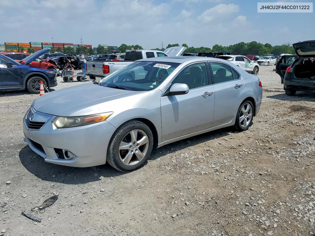 2012 Acura Tsx VIN: JH4CU2F44CC011222 Lot: 59604546