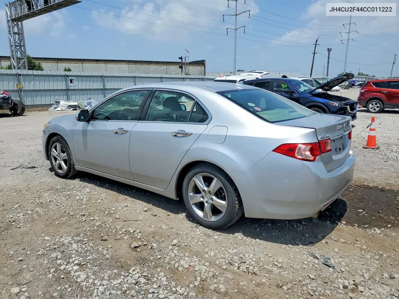 2012 Acura Tsx VIN: JH4CU2F44CC011222 Lot: 59604546