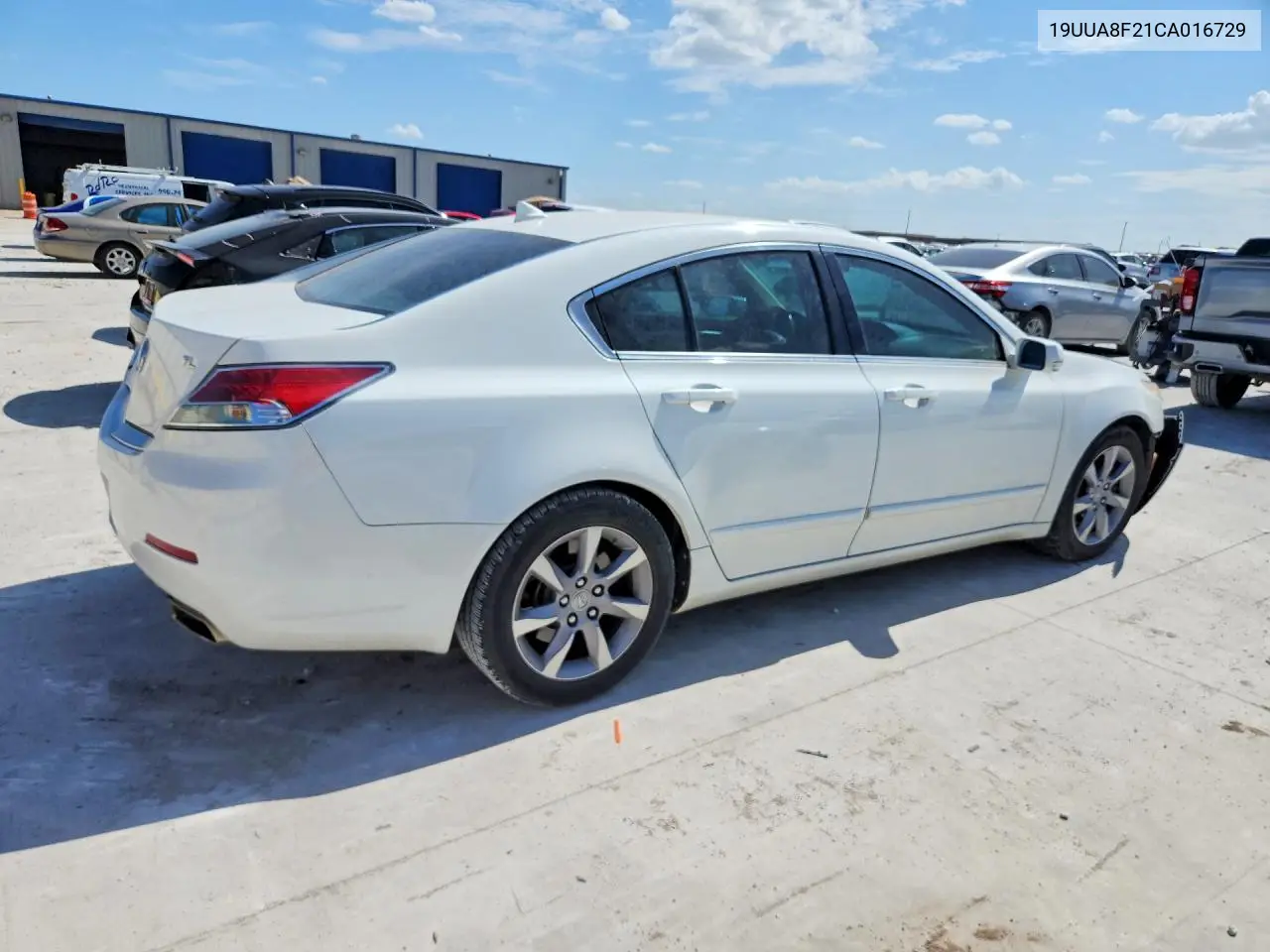 2012 Acura Tl VIN: 19UUA8F21CA016729 Lot: 85636975
