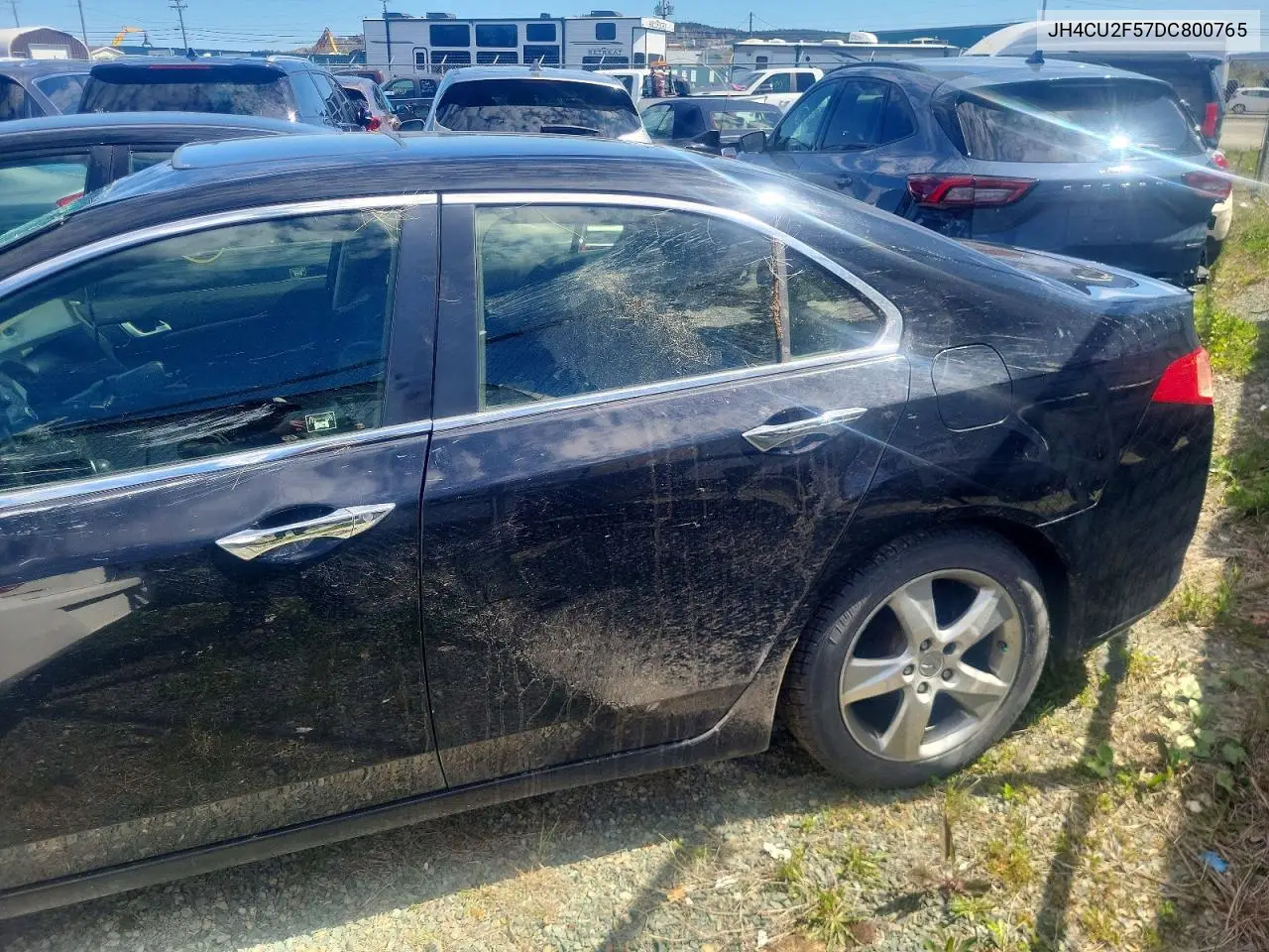 2013 Acura Tsx VIN: JH4CU2F57DC800765 Lot: 55241906