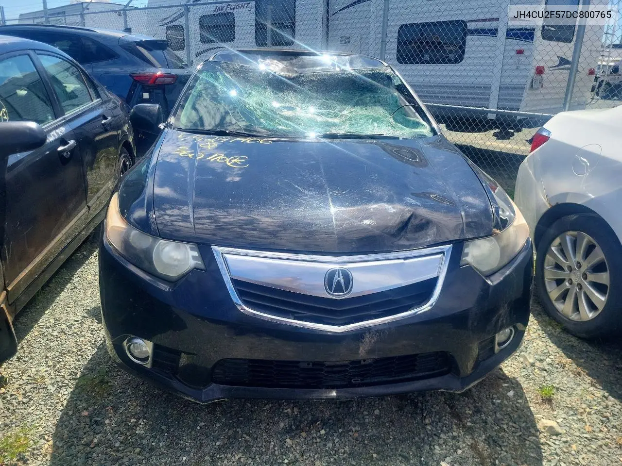 2013 Acura Tsx VIN: JH4CU2F57DC800765 Lot: 55241906