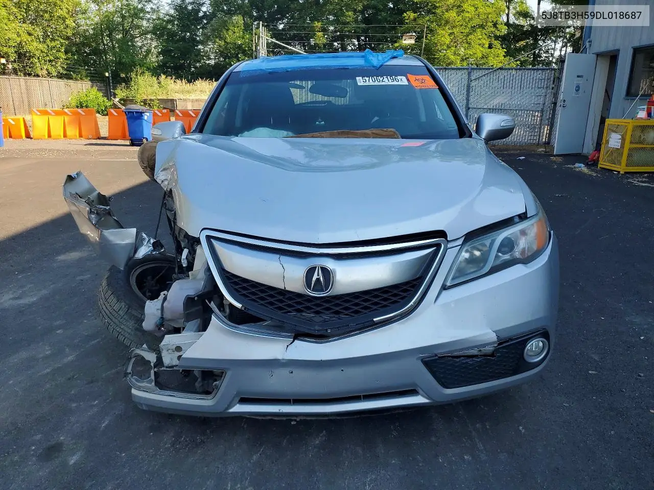 2013 Acura Rdx Technology VIN: 5J8TB3H59DL018687 Lot: 57062196