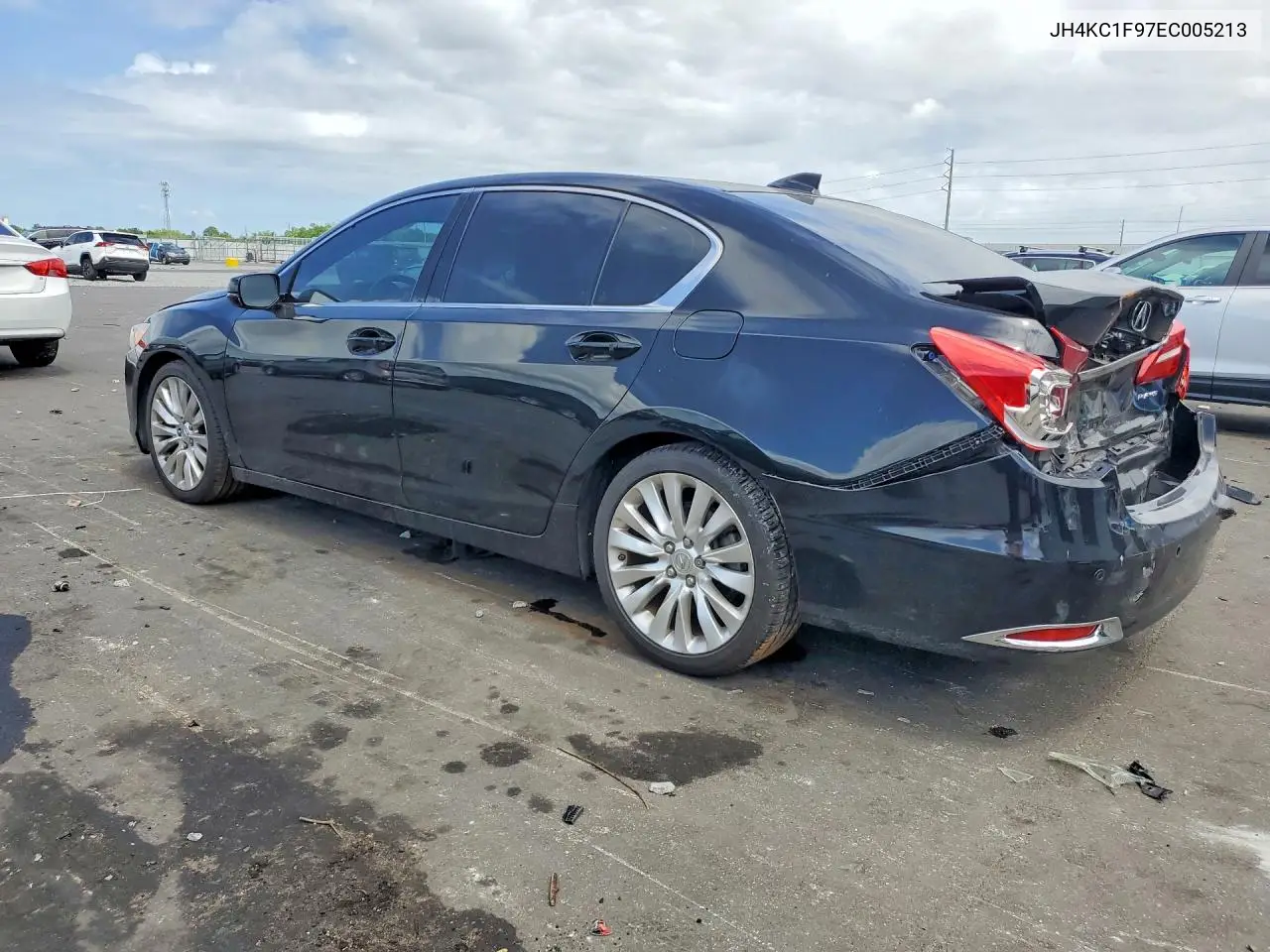2014 Acura Rlx Advance VIN: JH4KC1F97EC005213 Lot: 49437416