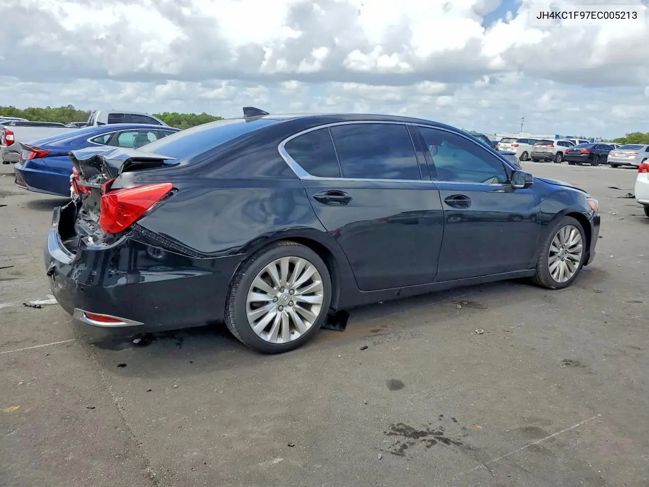 2014 Acura Rlx Advance VIN: JH4KC1F97EC005213 Lot: 49437416