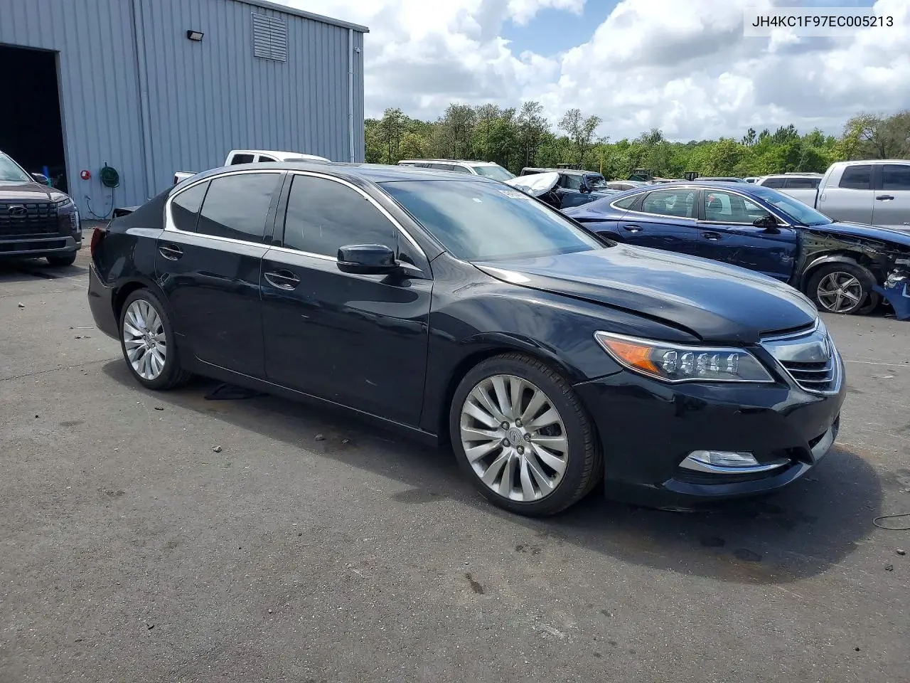 2014 Acura Rlx Advance VIN: JH4KC1F97EC005213 Lot: 49437416