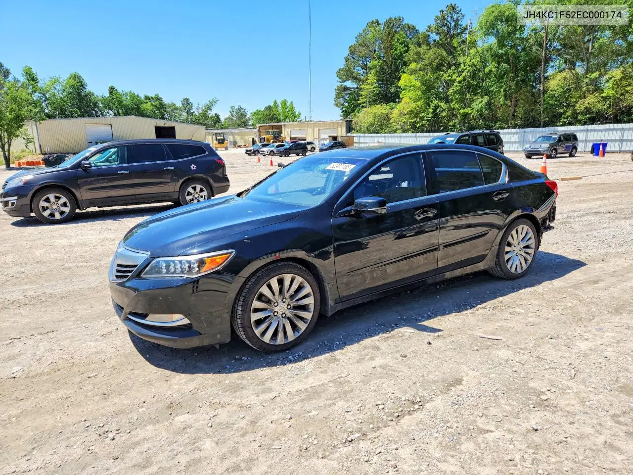 2014 Acura Rlx Tech VIN: JH4KC1F52EC000174 Lot: 52902186