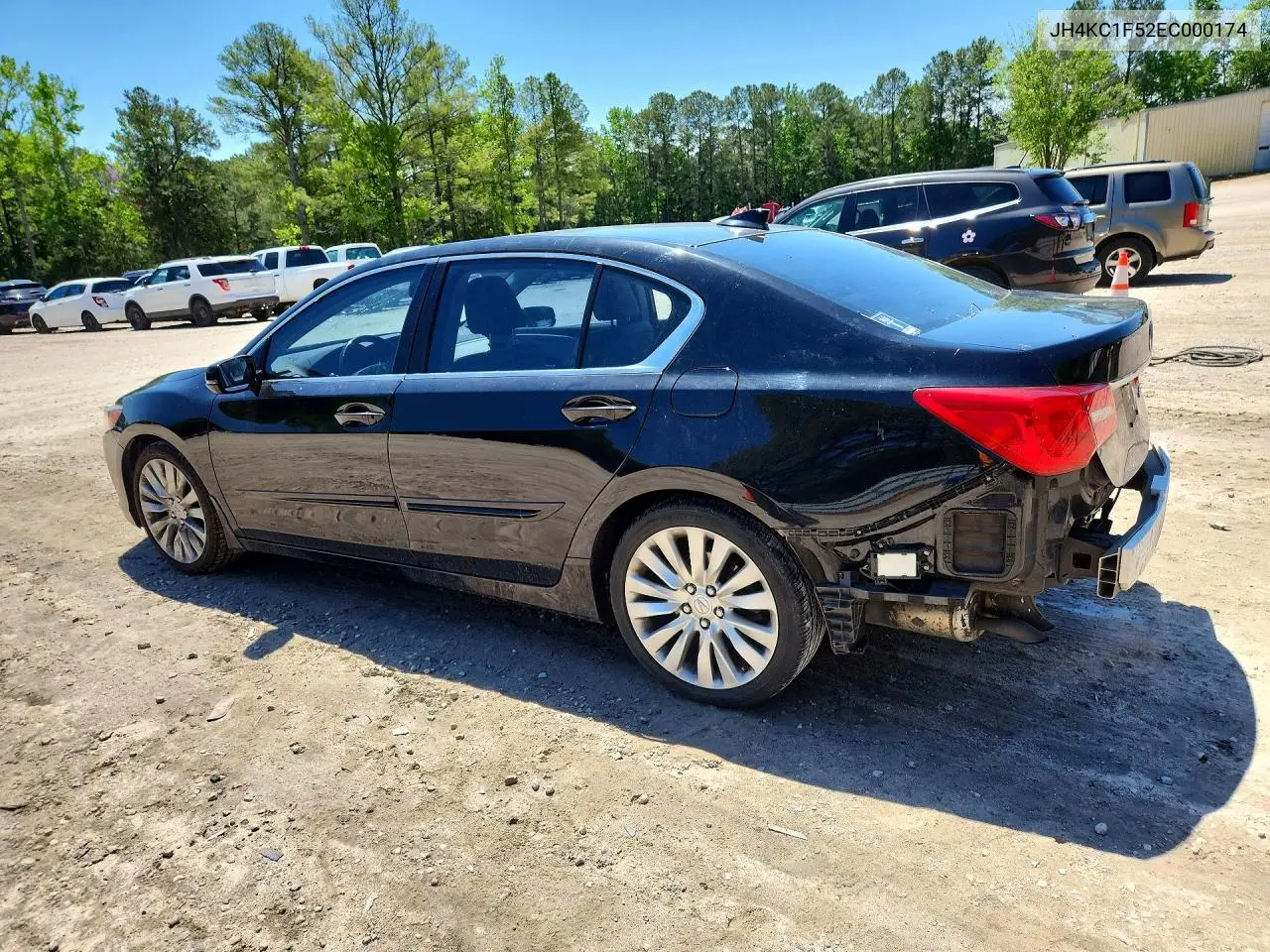 2014 Acura Rlx Tech VIN: JH4KC1F52EC000174 Lot: 52902186