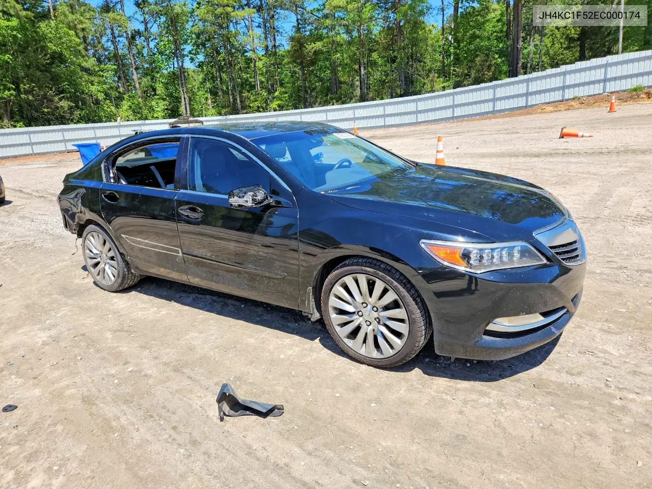 2014 Acura Rlx Tech VIN: JH4KC1F52EC000174 Lot: 52902186