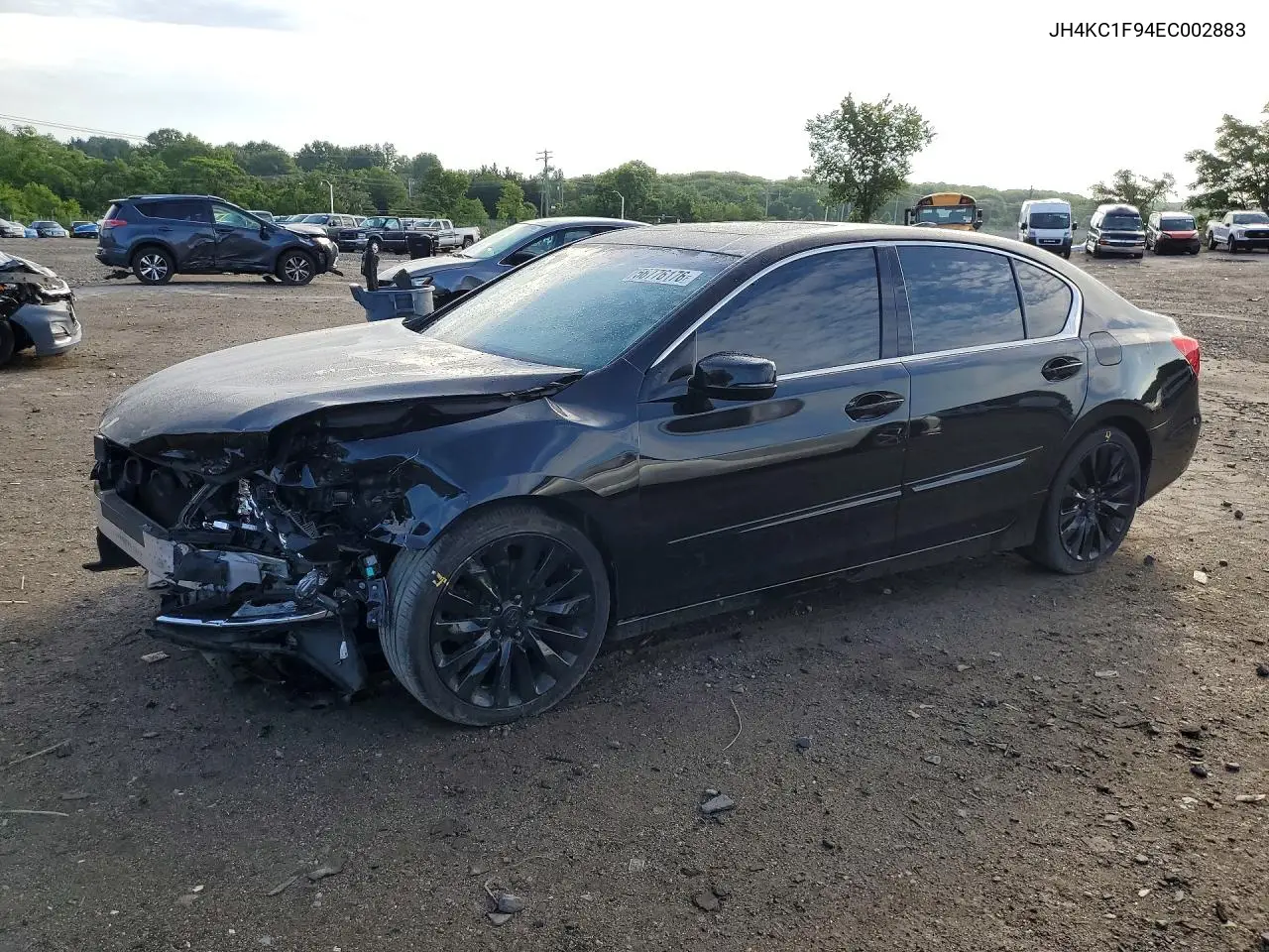 2014 Acura Rlx Advance VIN: JH4KC1F94EC002883 Lot: 56776176