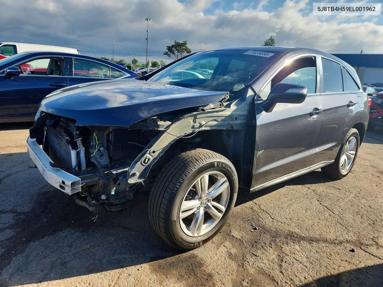 2014 Acura Rdx Technology VIN: 5J8TB4H59EL001962 Lot: 57825856
