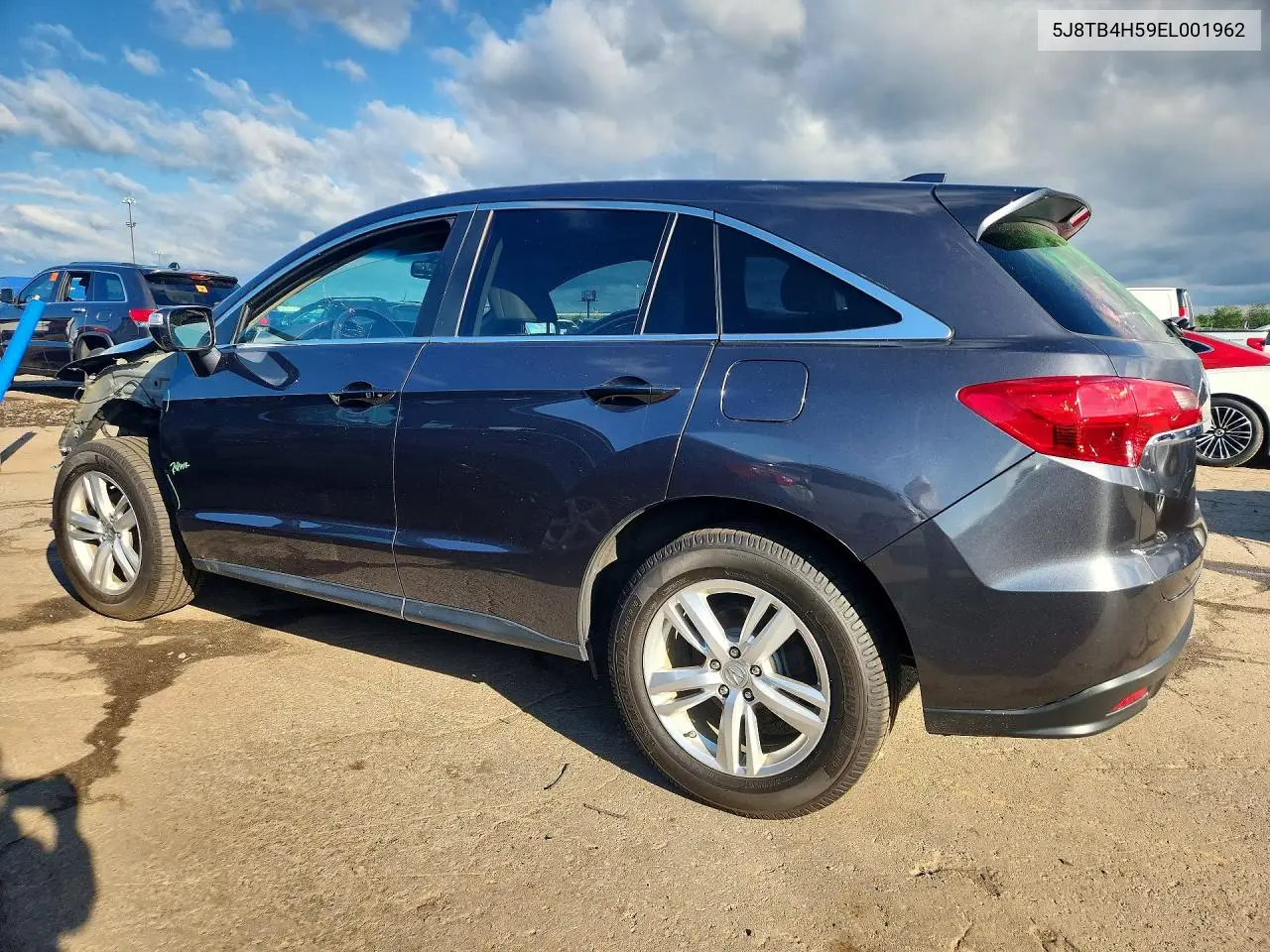 2014 Acura Rdx Technology VIN: 5J8TB4H59EL001962 Lot: 57825856