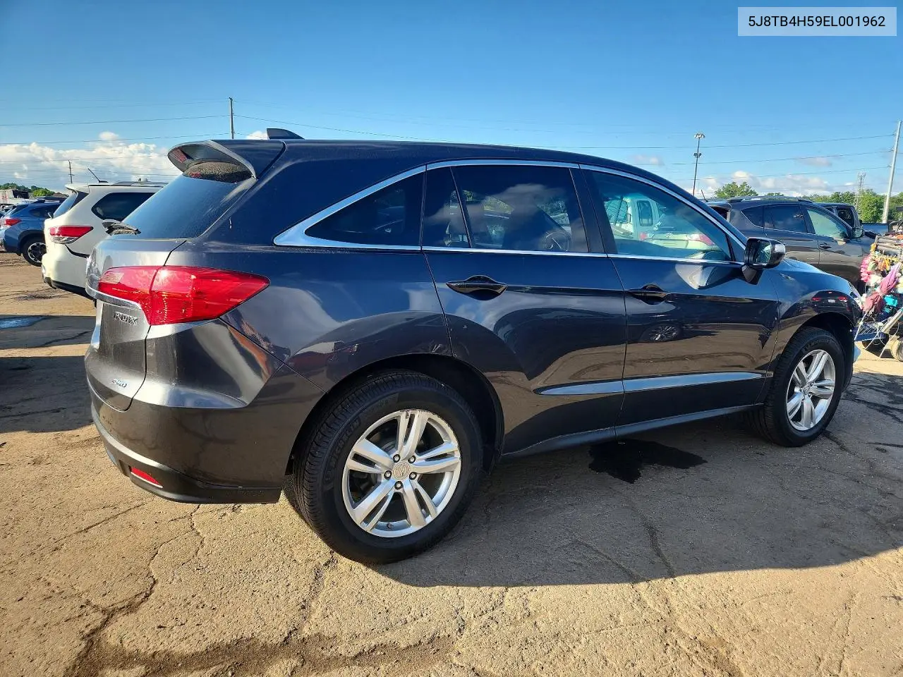 2014 Acura Rdx Technology VIN: 5J8TB4H59EL001962 Lot: 57825856
