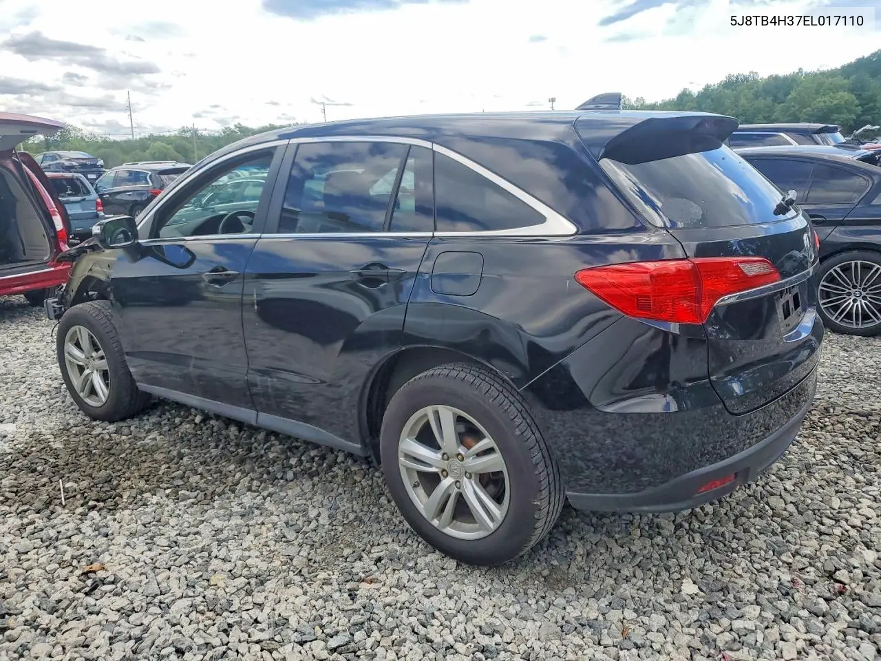 2014 Acura Rdx VIN: 5J8TB4H37EL017110 Lot: 57827866