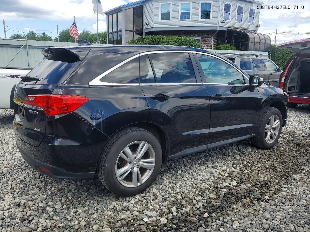 2014 Acura Rdx VIN: 5J8TB4H37EL017110 Lot: 57827866